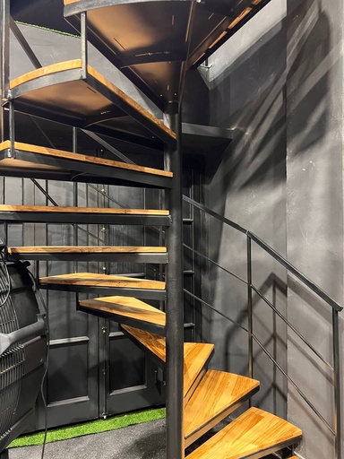[FAB00075] Escalera Loft Spiral Concept